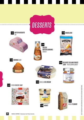Local products of the french region Poitou-Charentes