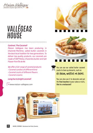 Local products of the french region Poitou-Charentes