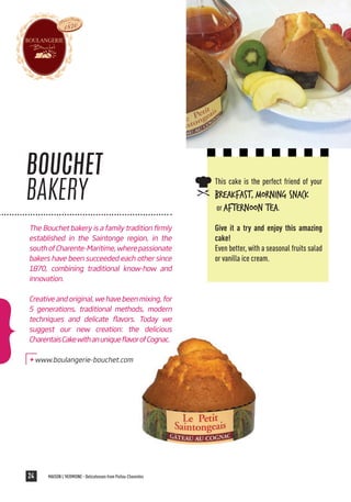 Local products of the french region Poitou-Charentes