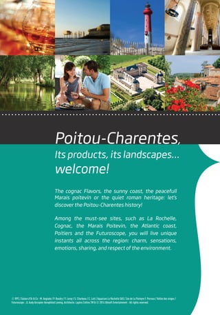 Local products of the french region Poitou-Charentes