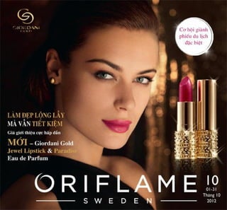 Catalogue mỹ phẩm Oriflame 10-2012