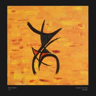 Renu Redhu   Acrylic on canvas
7h                    30”x30”
 