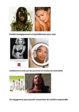 Produit écologiquement et équitablement pour vous




Conditionné et vendu par des personnes en situation de vulnérabilité




Un engagement pour pouvoir consommer de manière responsable
 