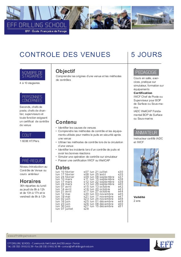 Catalogue Numerique Des Formations Eff Angl