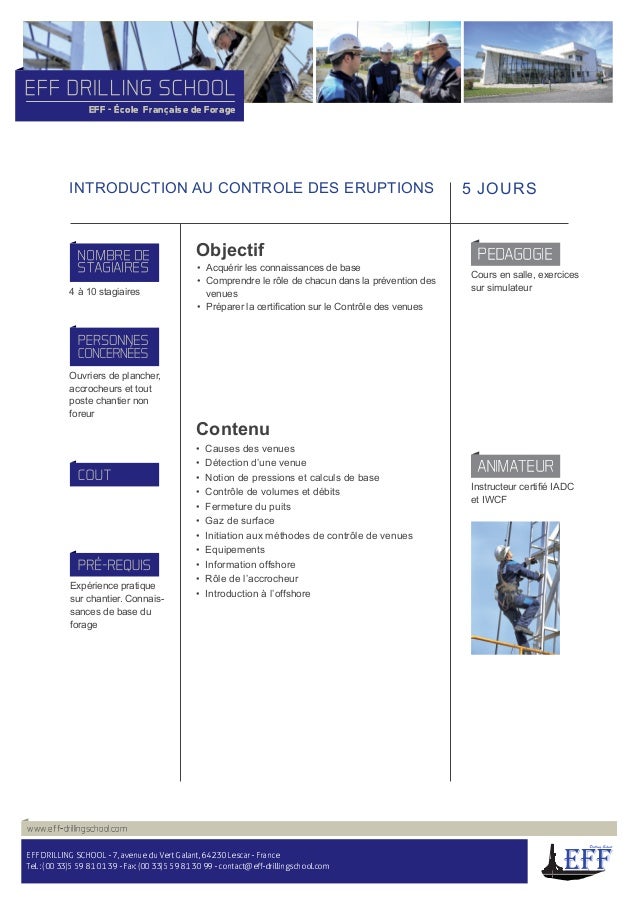 Catalogue Numerique Des Formations Eff Fr