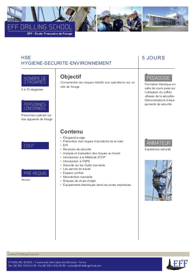 Catalogue Numerique Des Formations Eff Fr