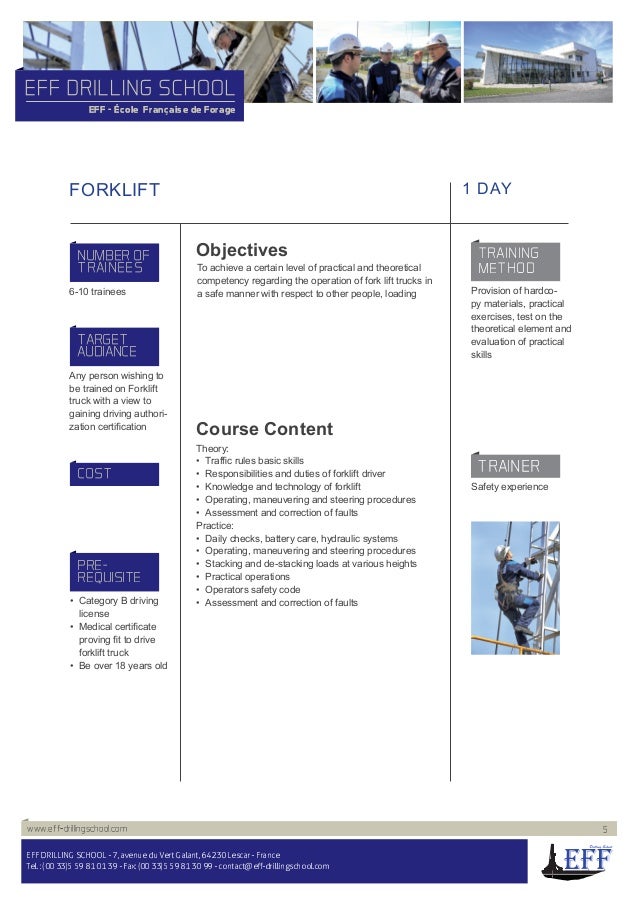 Catalogue Numerique Des Formations Eff Angl