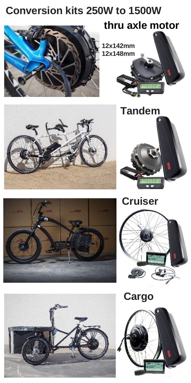 tandem ebike conversion kit