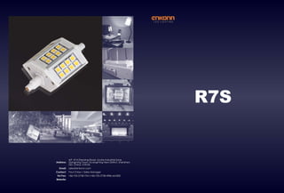 Catalogue R7S enkonn