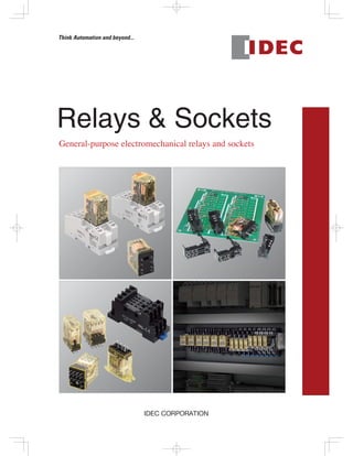 Relays & Sockets
General-purpose electromechanical relays and sockets
 