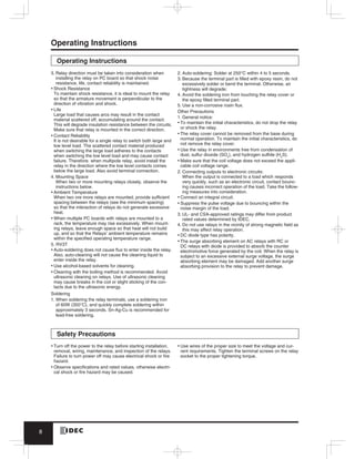 Relay Alcohol Catalog Relay Idec - Beeteco.com