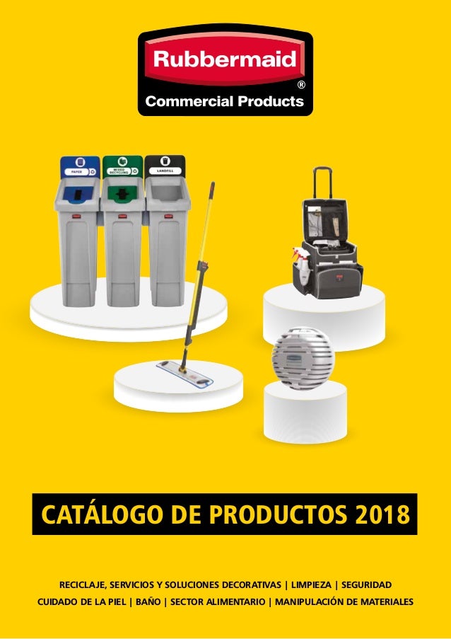CATALOGO DE PRODUCTOS RUBBERMAID PDF