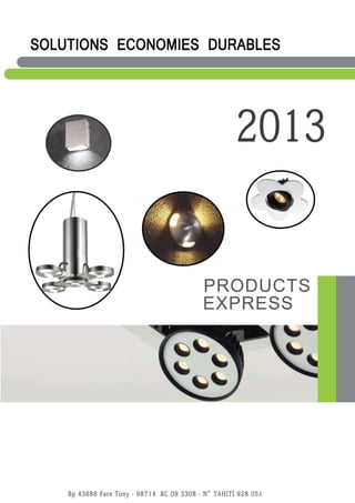 Catalogue SED 2013 : Les LED Design