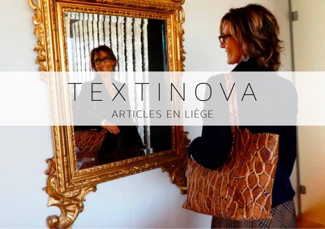 ARTICLES EN LIÈGE
T E X T I N O V A
 