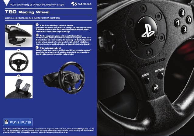 Thrustmaster Catalogue 2019 All Ranges