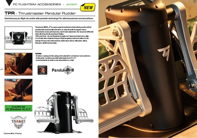 Thrustmaster catalogue 2019 (all ranges)