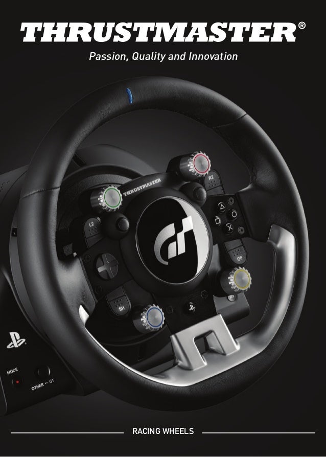 Thrustmaster Catalogue 2019 Racing Wheel