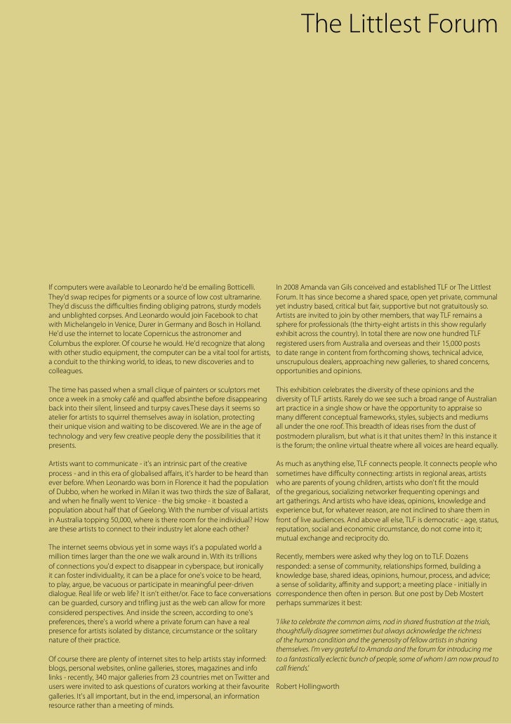 Exhibition catalog essay image