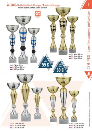 FRANCE RECOMPENSES catalogue 2020 médailles, trophées, récompenses