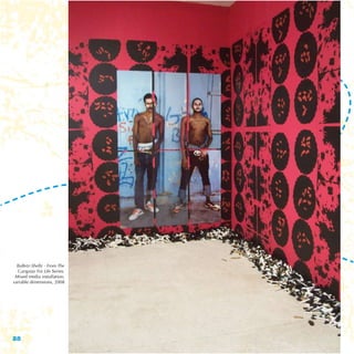 Bulletz-Shellz - From The
  Gangstas For Life Series.
 Mixed media installation,
variable dimensions, 2008




28
 