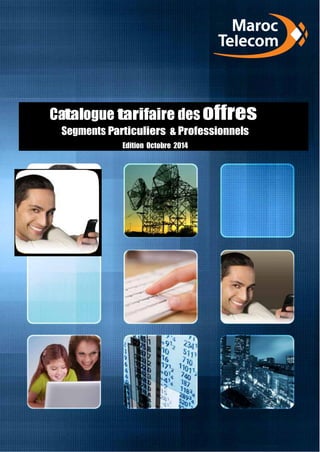 Catalogue tarifaire des offres 
Segments Particuliers & Professionnels 
Edition Octobre 2014 
 