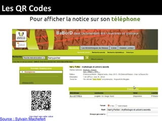 Les QR Codes




Source : Sylvain Machefert
 