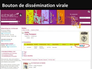 Bouton de dissémination virale
 