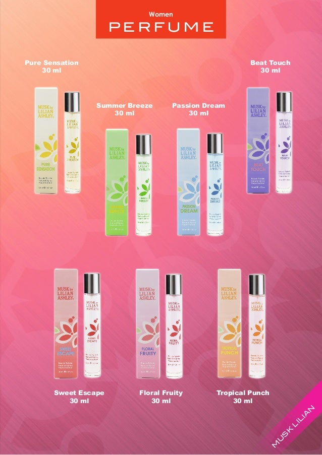parfum musk lilian ashley
