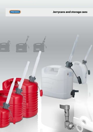 Jerrycans and storage cans
 