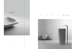 •
Start 1
•
Start 2
•
Start 3
•
Start 4
•
Start 5
Freestanding
•
Start
Wc & Bidet
S TA R T
105104
 