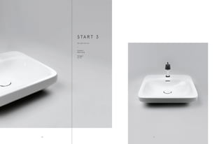 50 x 50 x h12 cm
•
Sospeso
Wall-hung
Apoggio
Sit-on
S TA R T 3
111110
 