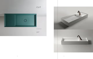 90 x 38 x h12 cm
•
Appoggio
Sit-on
C U T
1312
 