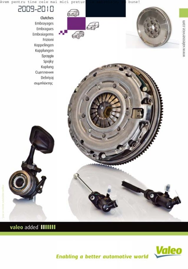 Catalog Ambreiaj Valeo