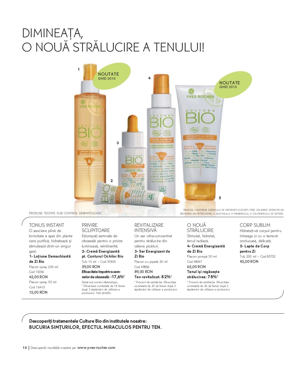 Catalog yves rocher