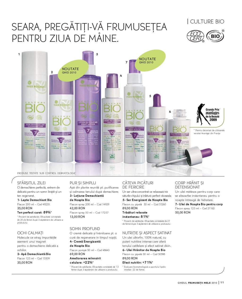 Catalog yves rocher