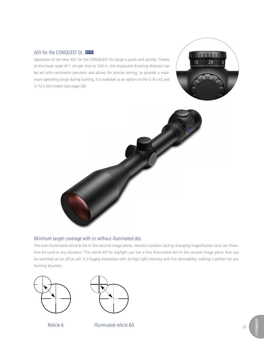 Catalog zeiss Catalog ZEISS Hunting Optics Trade 2014