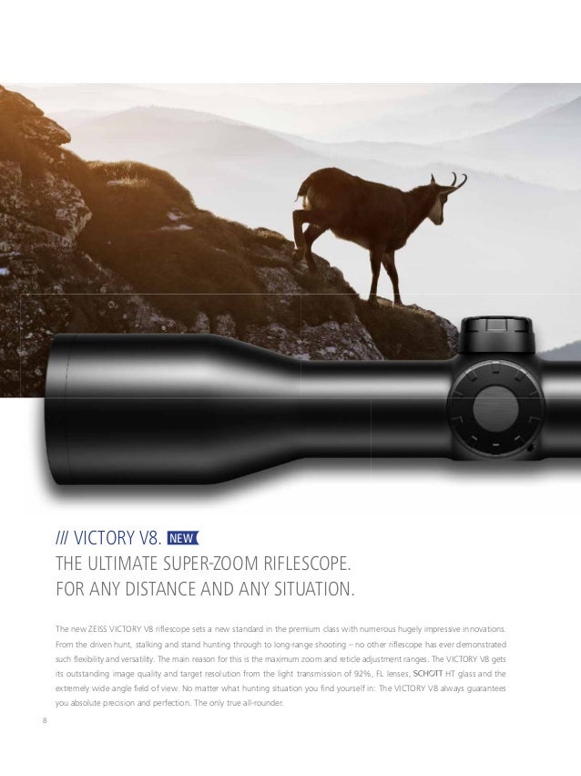 Catalog zeiss Catalog ZEISS Hunting Optics Trade 2014