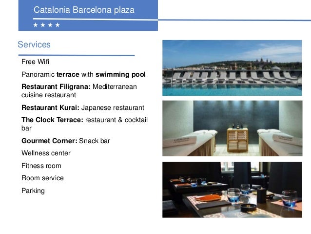 Catalonia Barcelona Plaza Hotel Mice Presentation 2019
