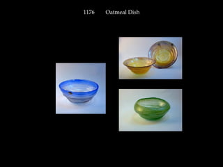 1176 Oatmeal Dish
 