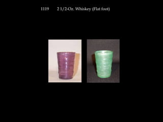 1119 2 1/2-Oz. Whiskey (Flat foot)
 