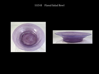 1115-B Flared Salad Bowl
 