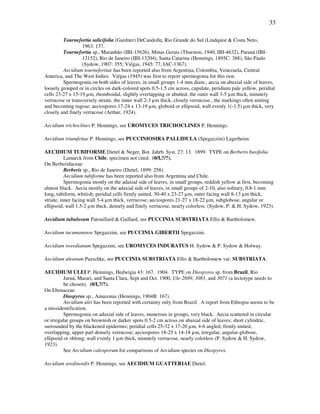 Cataloque of species of plant rust fungi | PDF