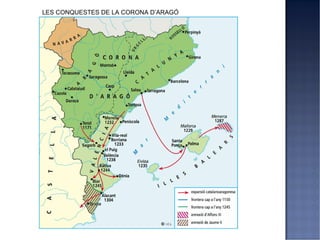 LES CONQUESTES DE LA CORONA D’ARAGÓ
 