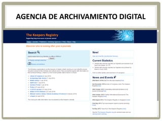 AGENCIA DE ARCHIVAMIENTO DIGITAL
 