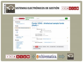 SISTEMAS ELECTRÓNICOS DE GESTIÓN
 