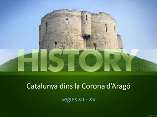 Catalunya dins la Corona d’Aragó
Segles XII - XV
 