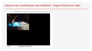 Extraction des caractéristiques avec MobileNet : Images Extraite d’une vidéo
 