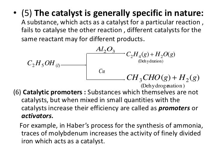 Catalysis