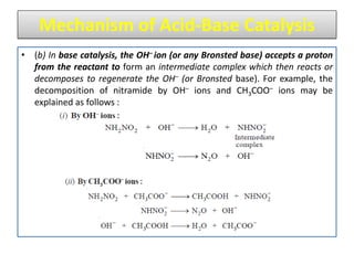 Catalysis lecture 3 | PPT