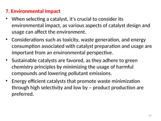 Catalyst and catalysis institute of engineering.ppt